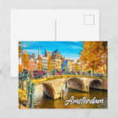 Mooi Amsterdam, Nederland Briefkaart (Voorkant / Achterkant)