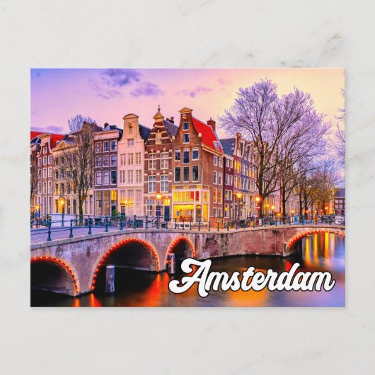 Mooi Amsterdam, Nederland Briefkaart (Voorkant)