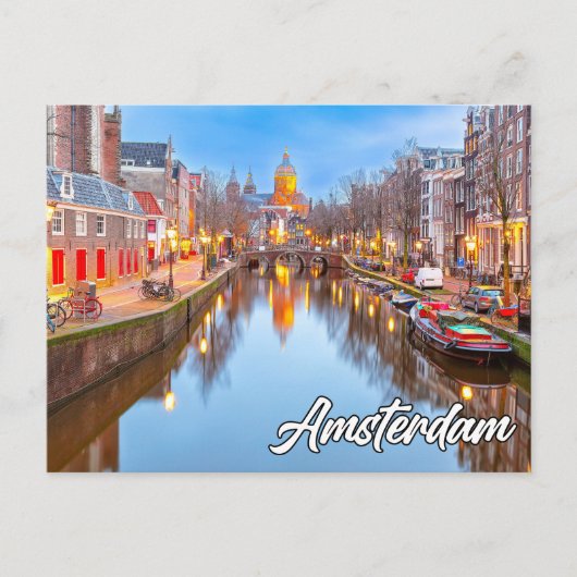 Mooi Amsterdam, Nederland Briefkaart (Voorkant)