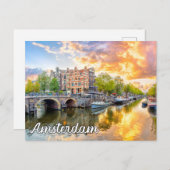 Mooi Amsterdam, Nederland Briefkaart (Voorkant / Achterkant)