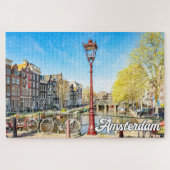 Mooi Amsterdam, Nederland Legpuzzel (Horizontaal)