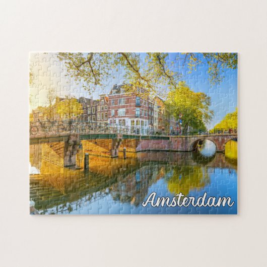 Mooi Amsterdam, Nederland Legpuzzel (Horizontaal)