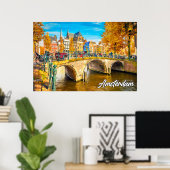 Mooi Amsterdam, Nederland Poster (Thuiskantoor)