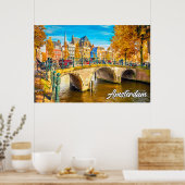 Mooi Amsterdam, Nederland Poster (Keuken)