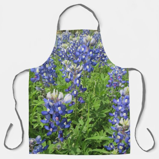 Mooi Apron met Texas Bluebonnets Schort (Voorkant)
