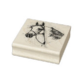 MOOI ARABISCH PAARD, PORTRET VAN HET PAARDENHOOFD RUBBERSTEMPEL (Stempel)