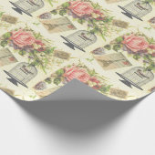 Mooi, armoedig, Parijs, vogelkooi inpakpapier (Hoek)