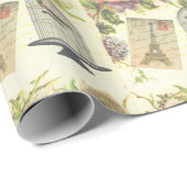 Mooi, armoedig, Parijs, vogelkooi inpakpapier (Rol Hoek)