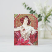 Mooi Art Nouveau-Briefkaart Briefkaart (Staand voorkant)