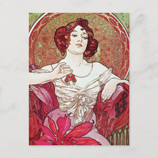Mooi Art Nouveau-Briefkaart Briefkaart