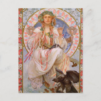 Mooi Art Nouveau-Briefkaart Briefkaart