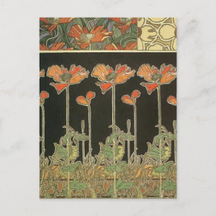 Mooi Art Nouveau-Briefkaart Briefkaart