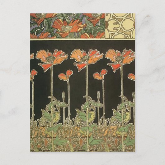 Mooi Art Nouveau-Briefkaart Briefkaart (Voorkant)
