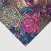 Mooi artistiek ontkoppelpapier tissuepapier (Detail)