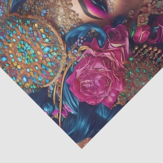 Mooi artistiek ontkoppelpapier tissuepapier (Detail)