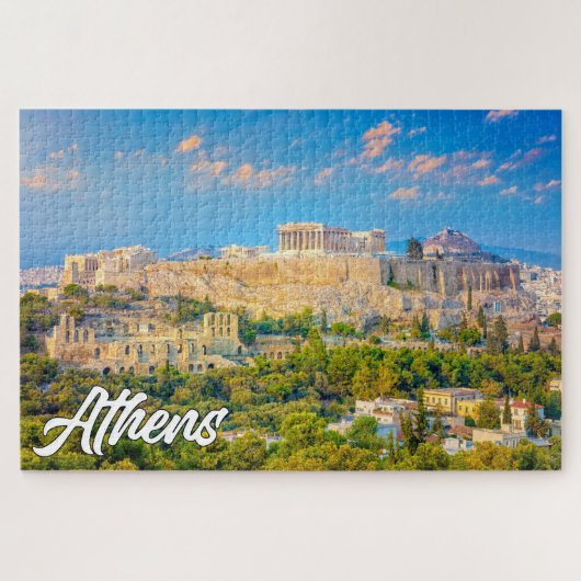 Mooi Athene, Griekenland Legpuzzel (Horizontaal)