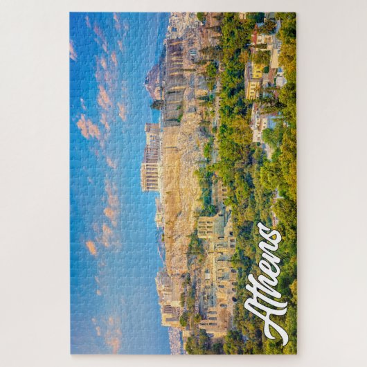 Mooi Athene, Griekenland Legpuzzel (Verticaal)