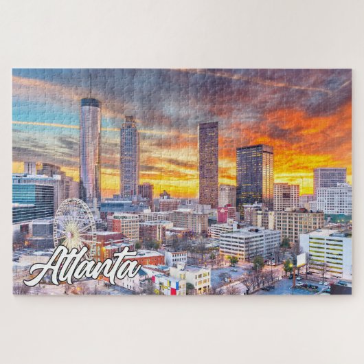 Mooi Atlanta, Georgia, Verenigde Staten Legpuzzel (Horizontaal)