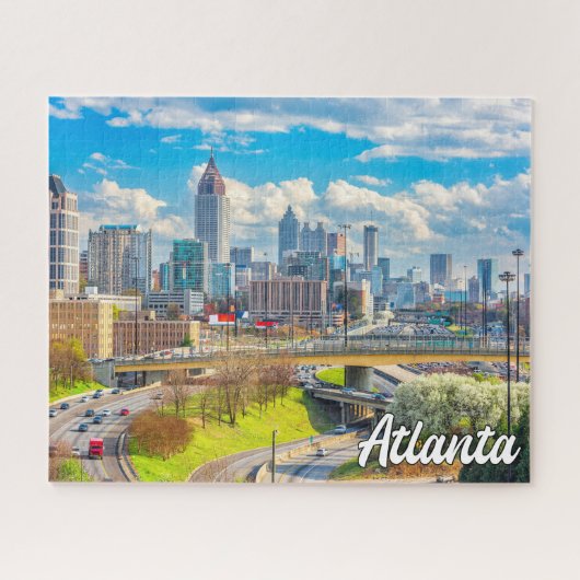 Mooi Atlanta, Georgia, Verenigde Staten Legpuzzel (Horizontaal)