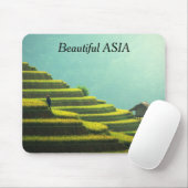 Mooi Azië Briefkaart met jouw tekst Muismat (Met muis)