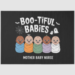 Mooi Babies Moeder Baby Verpleegster Halloween Tissuepapier