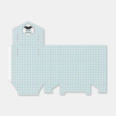 Mooi Baby shower Little Man Mustache Bedankdoosjes (Uitgevouwen)