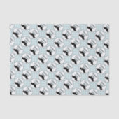 Mooi Baby shower Little Man Mustache Tissuepapier (Voorkant)