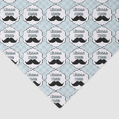 Mooi Baby shower Little Man Mustache Tissuepapier (Detail)