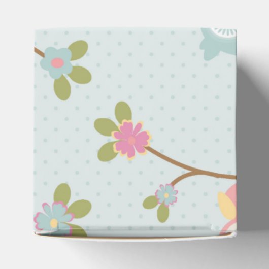 Mooi Baby Uil Pattern Bedankdoosjes (Bovenkant)