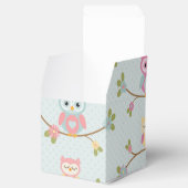 Mooi Baby Uil Pattern Bedankdoosjes (Geopend)