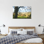 Mooi Bad, Engeland Canvas Afdruk (Insitu (Slaapkamer))