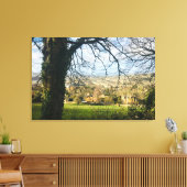 Mooi Bad, Engeland Canvas Afdruk (Insitu (Woonkamer))