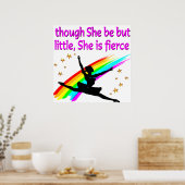 MOOI BALLERINA DANSERSONTWERP POSTER (Keuken)