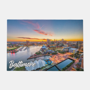 Mooi Baltimore, Maryland, Verenigde Staten Deurmat