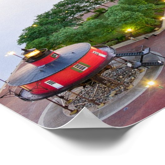 Mooi Baltimore, Maryland, Verenigde Staten Poster (Hoek)