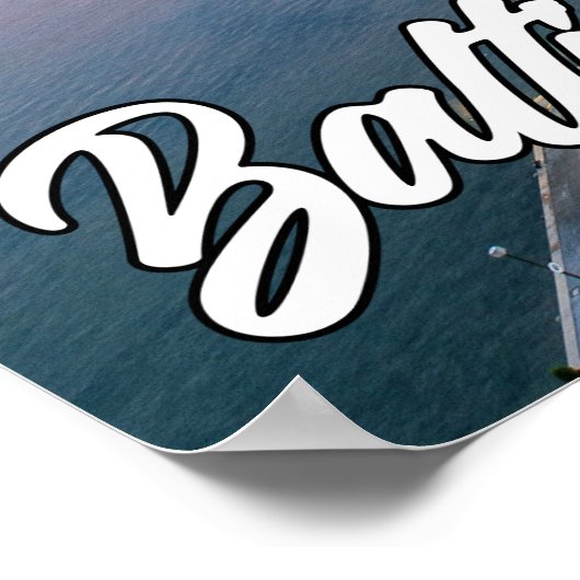 Mooi Baltimore, Maryland, Verenigde Staten Poster (Hoek)