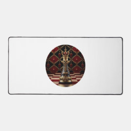 Mooi Barok stijl schaakstuk - De Koningin Bureaumat