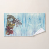 Mooi bedreigd onderwater koraalrif bad handdoek (Handdoek)