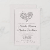 Mooi beige kaart (Voorkant / Achterkant)