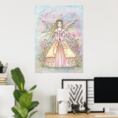 Mooi Belle Fantasy Fairy Poster Print (Thuiskantoor)