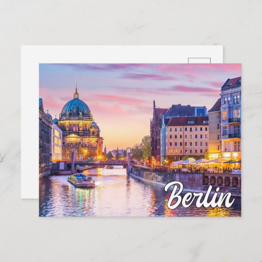 Mooi Berlijn, Duitsland Briefkaart (Voorkant / Achterkant)