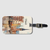 Mooi beschilderd München Bagagelabel (Voorkant (horizontaal))