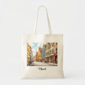 Mooi beschilderd München Tote Bag (Voorkant)