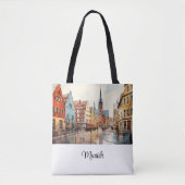 Mooi beschilderd München Tote Bag (Voorkant)