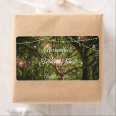 Mooi, betoverd bos, feeën, lief 16, etiket (Insitu)