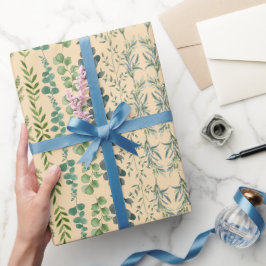 Mooi blad cadeaupapier