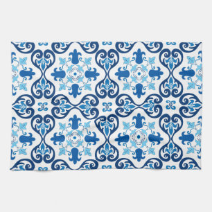 💙 Mooi blauw Azulejos III  Theedoek