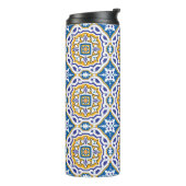 💙 Mooi blauw Azulejos IV Thermosbeker (Gedraaid links)