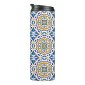💙 Mooi blauw Azulejos IV Thermosbeker (Geroteerd rechts)