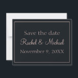 Mooi blauw en roze Save the Date<br><div class="desc">Een prachtige save the date kaart,  dit ontwerp portretteert een blauwe achtergrond met een stoffig roze lettertype,  bewaar de datum van uw bruiloft met deze mooie uitnodigingen. Gebruik eenvoudig te gebruiken sjablonen,  personaliseer de jouwe vandaag nog!</div>
